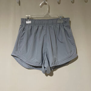 Nike Dri-FIT Athletic Shorts Women's Grey Size Medium